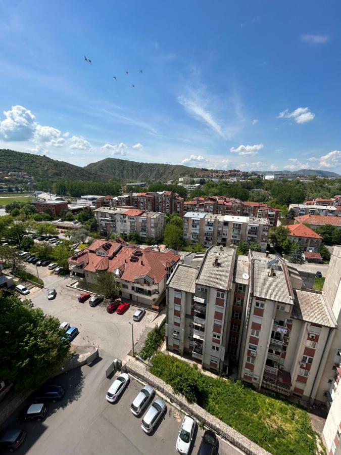 Sandev Apartments Black&White Štip Exteriör bild